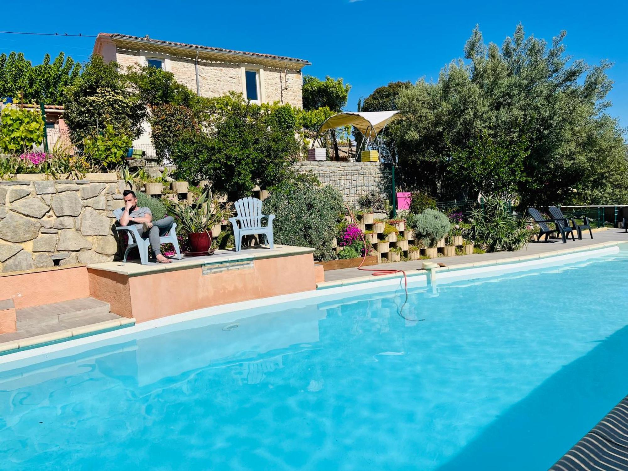 Le Domaine Des Oliviers Piscine Jacuzzi Sauna Apartment